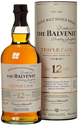 Balvenie 12 Years Old Triple Cask mit Geschenkverpackung Whisky (1 x 1 l) - 1