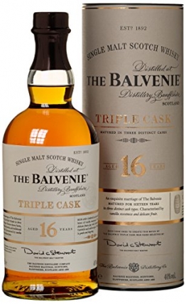 Balvenie 16 Years Old Triple Cask mit Geschenkverpackung Whisky (1 x 0.7 l) - 1