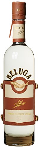 Beluga Allure Noble Russian Wodka in Ledertasche mit 3 Gläsern (1 x 0.7 l) - 2