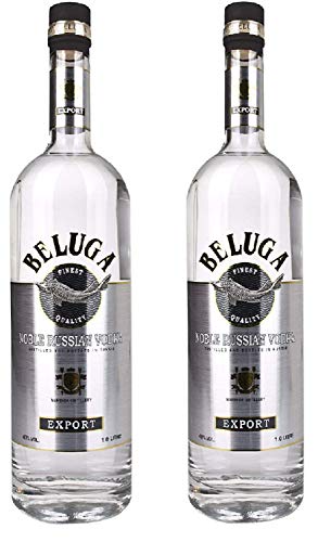 Beluga Export Noble Russian Vodka 40% Vol. 1 l X 2 - 