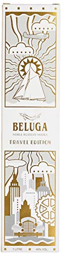 Beluga Noble Russian Vodka Export Travel Edition Mit Geschenkverpackung (1 x 1 l) - 5