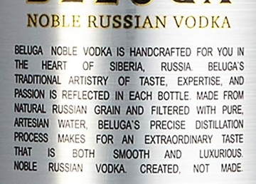 Beluga Noble Russian Vodka Export Travel Edition Mit Geschenkverpackung (1 x 1 l) - 9