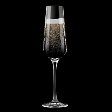 KROSNO Sektgläser Champagner-Gläser Sektflöten | Set von 12 | 180 ML | Avant-Garde Kollektion | Proseccogläser | Perfekt für zu Hause Restaurants und Partys | Spülmaschinenfest und Mikrowellengeeignet - 5