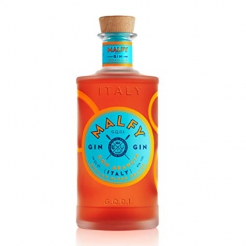 Malfy Gin Con Arancia 2er Set, italienischer Gin mit Blutorange, Alkohol, Schnaps, Flasche, 41%, 2x700 ml - 3