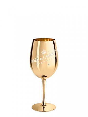 6x Ice Imperial Champagnerglas Echtglas Gold - Champagne Moët & Chandon - 2