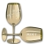 Moët & Chandon Moet & Chandon Imperial Champagner Echtglas Ibiza (Gold), 1 Glas - 1