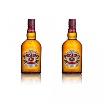 Chivas Regal 12 Jahre Blended Scotch Whisky 2er Set, Whiskey, Schnaps, Spirituose, Alkohol, Flasche, 40%, 2x700 ml - 2