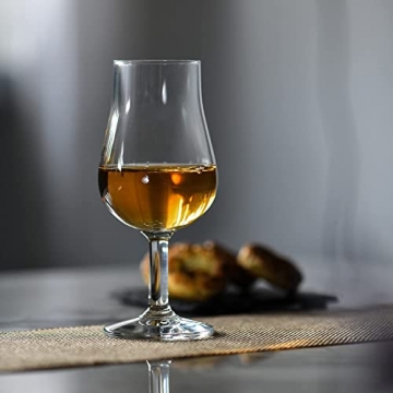 KROSNO Whisky Verkostungs-gläser | Set von 6 | 100 ML | Epicure Kollektion | Perfekt für zu Hause, Restaurants und Partys | Spülmaschinenfest - 4