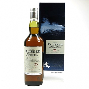 Talisker Single Malt Whisky 25 Years Old + GB 45,8% Vol. 0,7 l - 