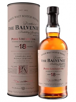 The Balvenie 18 Years Old Pedro Ximénez Cask 48,7% Vol. 0,7l in Geschenkbox - 1